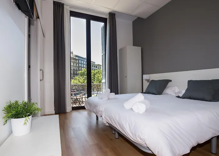 Hostalin Gran Via Affittacamere Barcellona